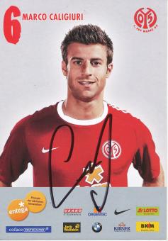 Marco Caligiuri   2010/2011   FSV Mainz 05   Fußball Autogrammkarte original signiert 