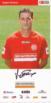 Jürgen Kramny  2004/2005   FSV Mainz 05   Fußball Autogrammkarte original signiert 