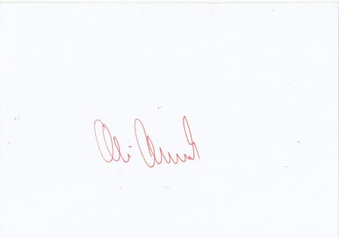 Oliver Reck  FC Schalke 04   Fußball Autogramm Karte  original signiert 