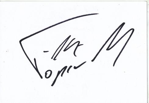 Marko Topic  VFL Wolfsburg  Fußball Autogramm Karte  original signiert 