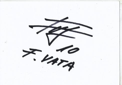 Fatmir Vata  Arminia Bielefeld   Fußball Autogramm Karte  original signiert 