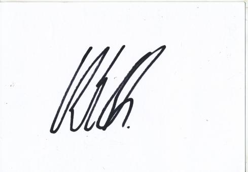 Christian Hock  Borussia Mönchengladbach  Fußball Autogramm Karte  original signiert 