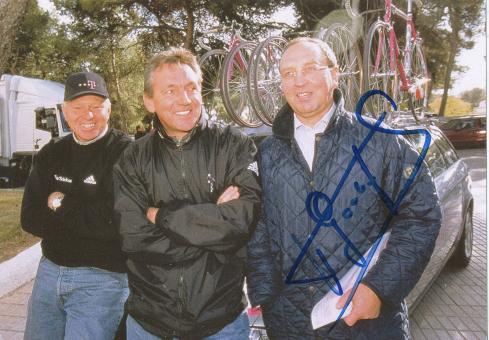 Walter Godefroot  Team Telekom Radsport  Autogrammkarte  original signiert 