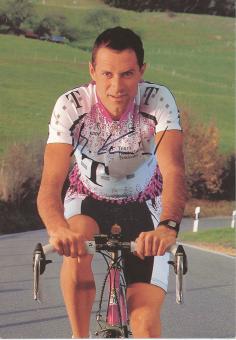 Mario Kummer  Team Telekom Radsport  Autogrammkarte  original signiert 