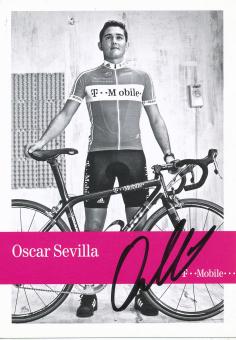 Oscar Sevilla  Team Telekom Radsport  Autogrammkarte  original signiert 