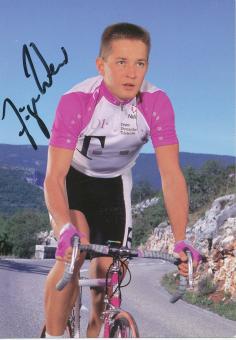 Jürgen Werner  Team Telekom Radsport  Autogrammkarte  original signiert 