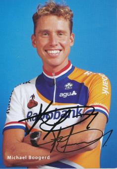 Michael Boogerd  Team Rabobank Radsport  Autogrammkarte  original signiert 