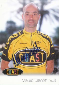 Mauro Gianetti  Team Coast  Radsport  Autogrammkarte  original signiert 