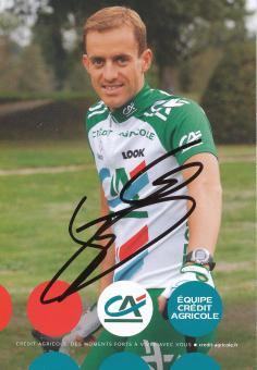 Sebastien Hinault  Team Equipe Agricole  Radsport  Autogrammkarte  original signiert 