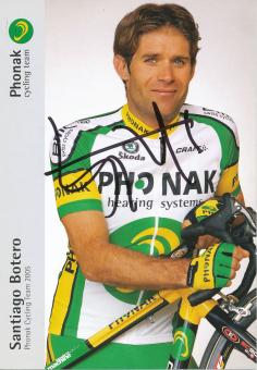 Santiago Botero  Team Phonak  Radsport  Autogrammkarte  original signiert 