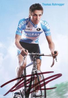 Thomas Rohregger  Team Milram  Radsport  Autogrammkarte  original signiert 