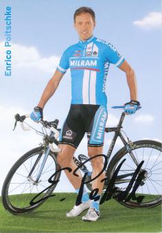 Enrico Poitschke  Team Milram  Radsport  Autogrammkarte  original signiert 