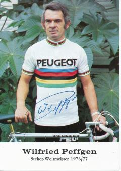 Wilfried Peffgen  Radsport  Autogrammkarte  original signiert 