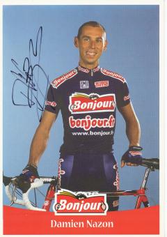 Damien Nazon   Radsport  Autogrammkarte  original signiert 