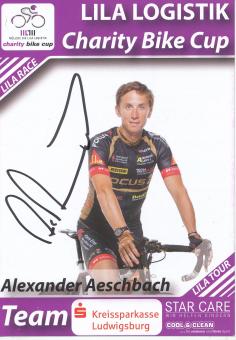 Alexander Aeschbach   Radsport  Autogrammkarte  original signiert 