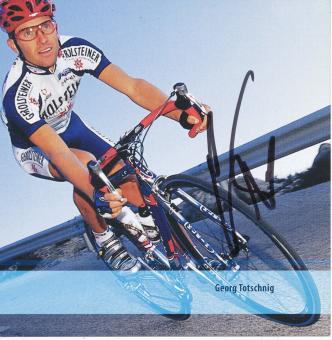 Georg Totschnig  Team Gerolsteiner   Radsport  Autogrammkarte  original signiert 