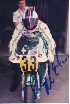 Rob McElnea  Großbritanien  Motorrad  Autogramm Foto original signiert 