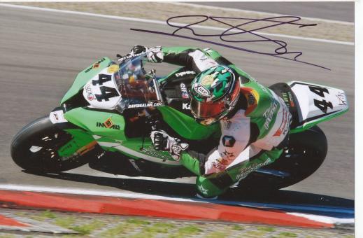 David Salom  Spanien  Motorrad  Autogramm Foto original signiert 