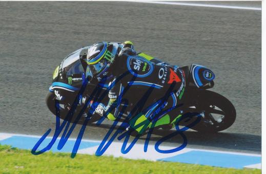Nicolo Bulega  Italien  Motorrad  Autogramm Foto original signiert 
