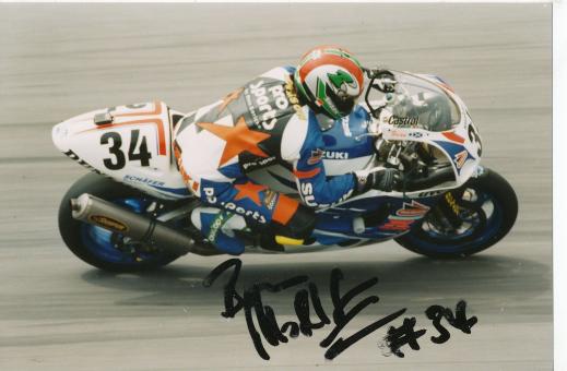 Brian Morrison  Motorrad  Autogramm Foto original signiert 