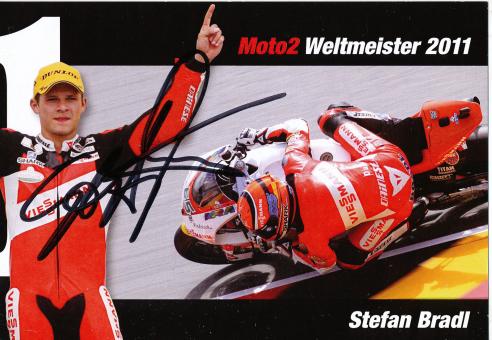 Stefan Bradl   Motorrad  Autogrammkarte  original signiert 