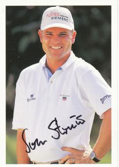 Sven Strüver  Golf  Autogrammkarte  original signiert 