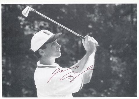 Thomas Gögele  Golf  Autogrammkarte  original signiert 