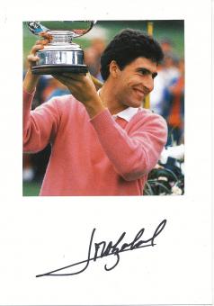 Jose Maria Olazabal  Spanien  Golf Autogramm Karte original signiert 