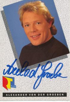 Alexander von der Groeben  RTL  Judo   Autogrammkarte  original signiert 