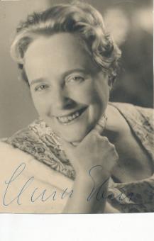 Clara Ebers † 1997    Oper  Klassik  Musik Autogramm Foto  original signiert 