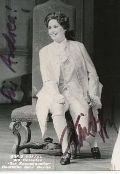 Doris Soffel   Oper  Klassik  Musik Autogrammkarte original signiert 