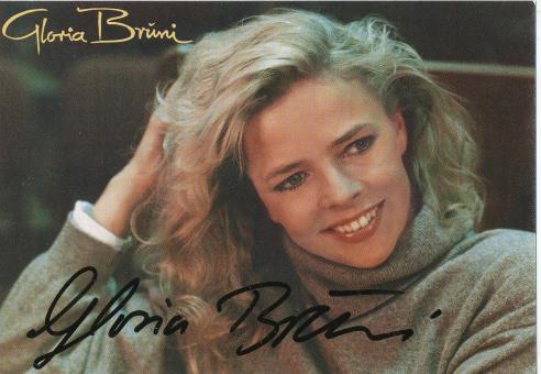 Gloria Bruni   Musik Autogrammkarte original signiert 