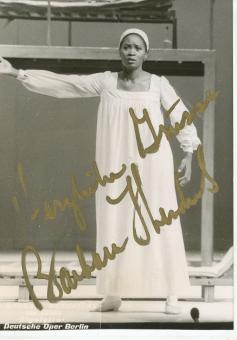 Barbara Hendricks  USA  Oper  Klassik  Musik Autogrammkarte original signiert 