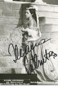 Ileana Cotrubas  Oper  Klassik  Musik Autogramm Foto  original signiert 