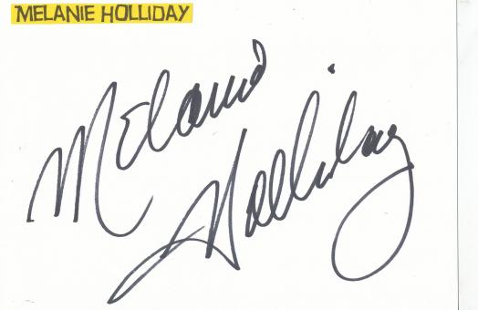 Melanie Holliday  Oper  Klassik  Musik Autogramm Karte  original signiert 