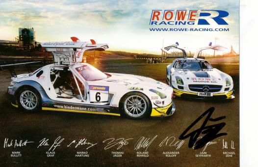 Jan Seyfarth   Mercedes  Auto Motorsport  Autogrammkarte  original signiert 