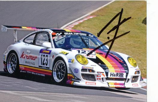 Wolfgang Kaufmann  Porsche  Auto Motorsport  Autogrammkarte  original signiert 