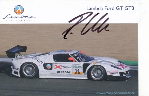 Frank Kechele  Ford   Motorsport Team  Auto Motorsport  Autogrammkarte  original signiert 