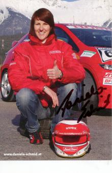 Daniela Schmid  Honda   Auto Motorsport  Autogrammkarte  original signiert 