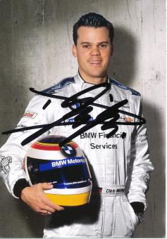 Dirk Müller  BMW  Auto Motorsport  Autogrammkarte  original signiert 