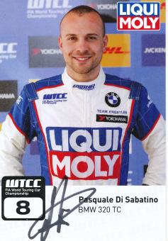 Pasquale di Sabatino  BMW  Auto Motorsport  Autogrammkarte  original signiert 