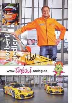 Norbert Siedler  Auto Motorsport  Autogrammkarte  original signiert 