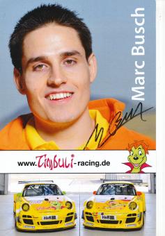 Marc Busch  Auto Motorsport  Autogrammkarte  original signiert 