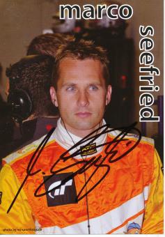 Marco Seefried  Auto Motorsport  Autogrammkarte  original signiert 