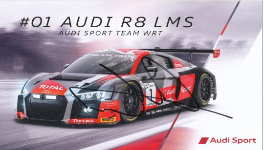 Alex Riberas  Audi  Auto Motorsport  Autogrammkarte  original signiert 