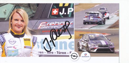Jasmin Preisig  Auto Motorsport  Autogrammkarte  original signiert 