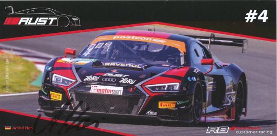 Arlind Hoti  Audi  Auto Motorsport  Autogrammkarte  original signiert 