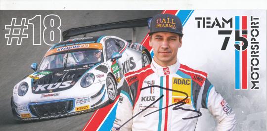 Klaus Bachler  Porsche  Auto Motorsport  Autogrammkarte  original signiert 