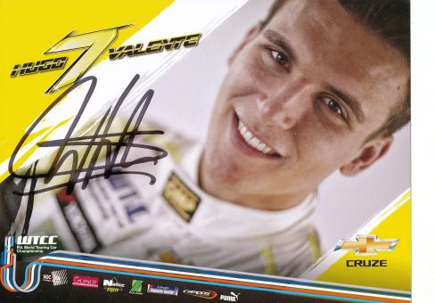 Hugo Valente  Auto Motorsport 15 x 21 cm Autogrammkarte  original signiert 