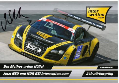 ?   Audi  Auto Motorsport 15 x 21 cm Autogrammkarte  original signiert 